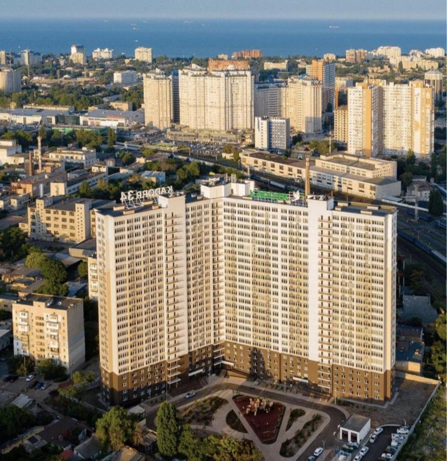 Apartment Sky 24 Floor In Centre Odessa Dış mekan fotoğraf