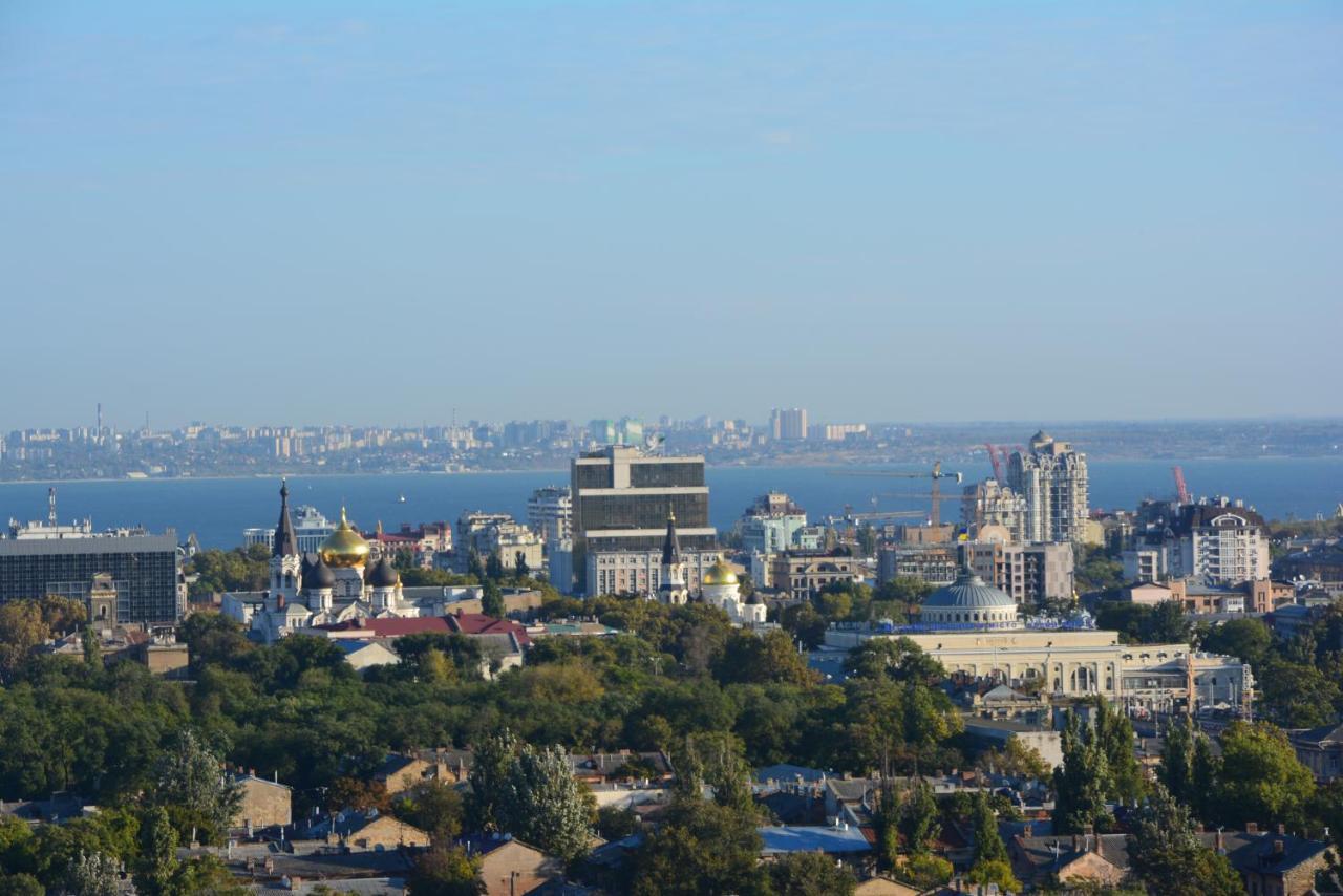 Apartment Sky 24 Floor In Centre Odessa Dış mekan fotoğraf